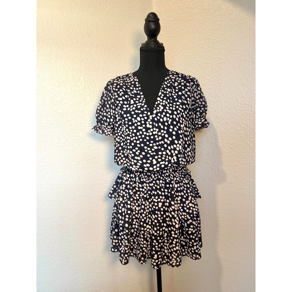 AMANDA UPRICHARD Velma Mini Cocktail Dress Puff Sleeve Revolve - Women’s Small